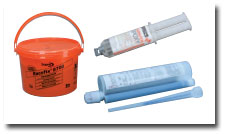 Glue, mortar and accessories