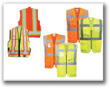 High visibility vests