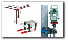 Tripod stand, clamping stand and scaffold clamp holder