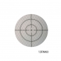 Reflective targets with standard target image, self-adhesive black/silver