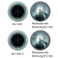 Monitoring Ball Prisms Ø 30mm and Ø 1.5“ (38.1mm)