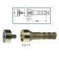 Wall bolts with screw head