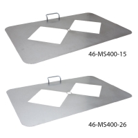 Marking template for laser scanners & drone flights