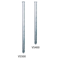 VARIO-Standard shafts, hot-dip galvanized