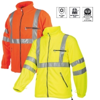 Safety Fleece Jacket to EN ISO 20471