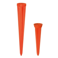 Cone made of plastic