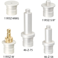 Adapter mit 34 mm DIN-Steckzapfen