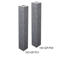 Granite pillar for track measurement