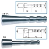Wall bolts, high-grade stainless steel (with M8 female thread)
